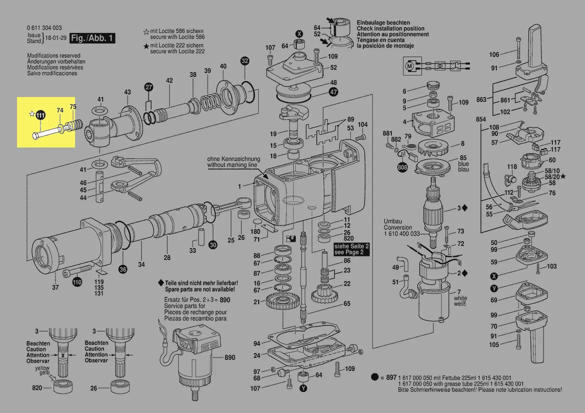 vis réf. 2 914 550 034 Bosch